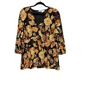 Vintage‎ East 5th Woman Forest Fairy Floral Top Women's Size 2X Cozy Cottagecore